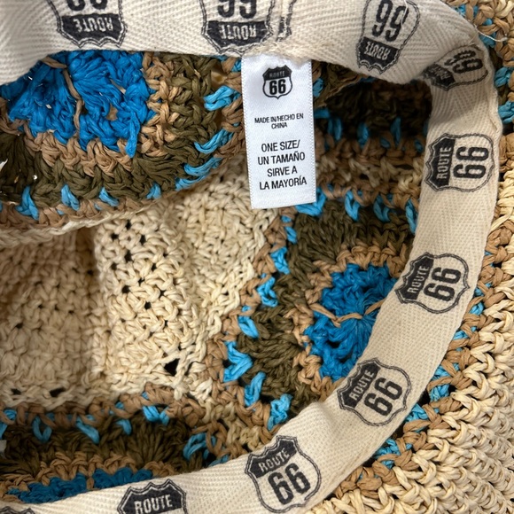 ☮️ Vintage Peace Sign Floppy Hat - Picture 2 of 3